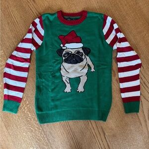 Ugly Christmas Sweater Women's Festive Red and Green Knit